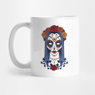 Sugar Skull Lady Mug